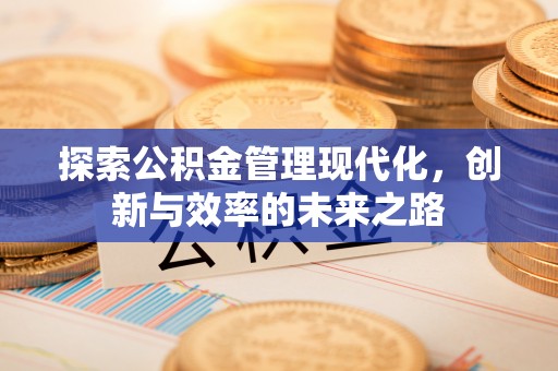 天台探索公积金管理现代化，创新与效率的未来之路