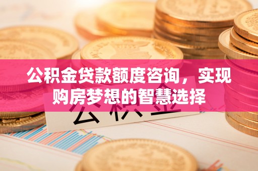 天台公积金贷款额度咨询，实现购房梦想的智慧选择