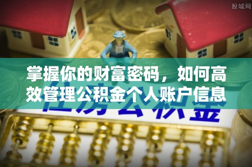 天台掌握你的财富密码，如何高效管理公积金个人账户信息