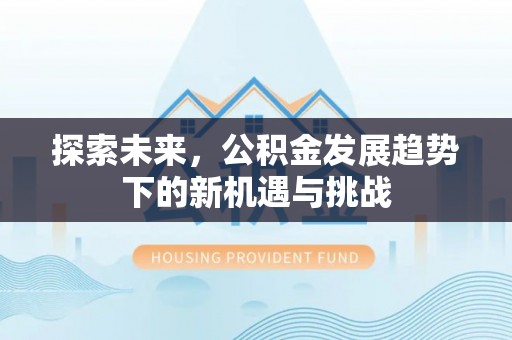 天台探索未来，公积金发展趋势下的新机遇与挑战