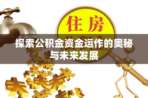 天台探索公积金资金运作的奥秘与未来发展